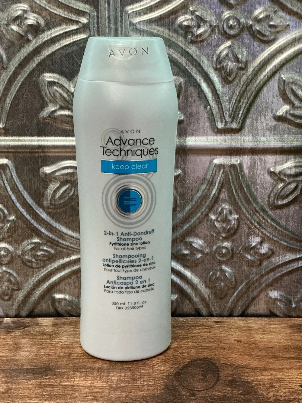 Avon Advance Techniques Keep Clear 2-in-1 Anti-Dandruff Shampoo 11.8 oz New Rare